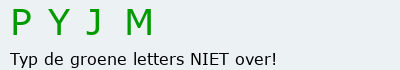 Bevestigingscode