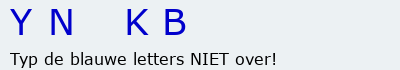 Bevestigingscode