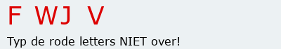 Bevestigingscode