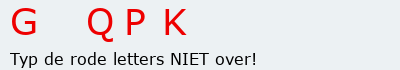 Bevestigingscode