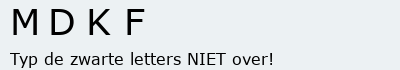 Bevestigingscode