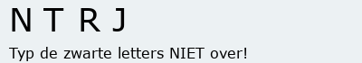 Bevestigingscode