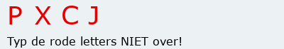 Bevestigingscode