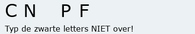 Bevestigingscode
