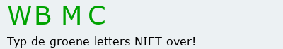 Bevestigingscode