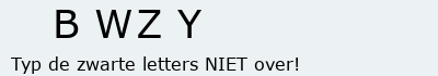 Bevestigingscode