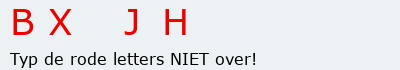 Bevestigingscode