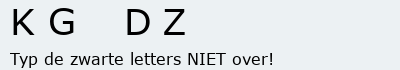 Bevestigingscode