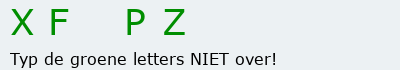 Bevestigingscode