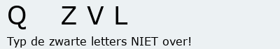 Bevestigingscode