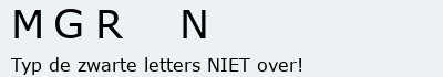 Bevestigingscode