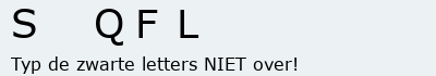 Bevestigingscode