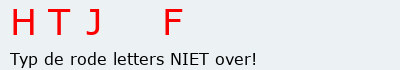 Bevestigingscode
