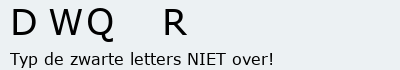 Bevestigingscode