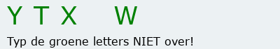 Bevestigingscode
