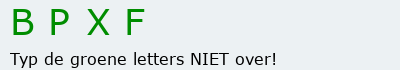 Bevestigingscode