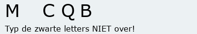 Bevestigingscode