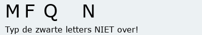 Bevestigingscode