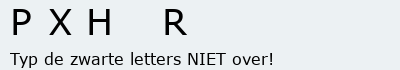 Bevestigingscode