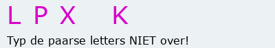 Bevestigingscode