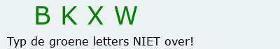 Bevestigingscode