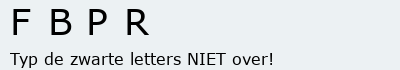 Bevestigingscode