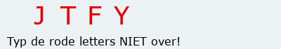 Bevestigingscode