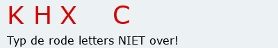 Bevestigingscode