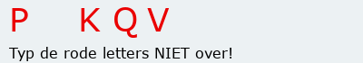 Bevestigingscode