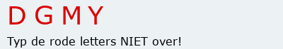 Bevestigingscode