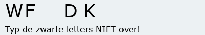 Bevestigingscode