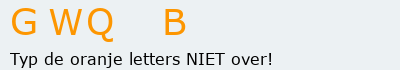 Bevestigingscode