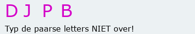 Bevestigingscode
