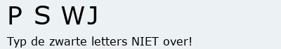 Bevestigingscode