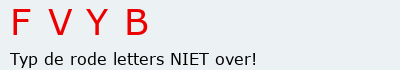 Bevestigingscode