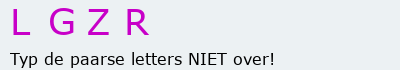 Bevestigingscode