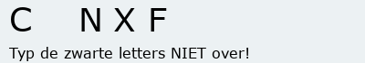 Bevestigingscode