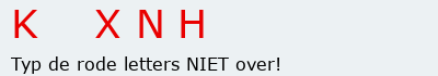 Bevestigingscode