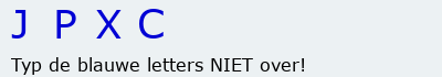 Bevestigingscode