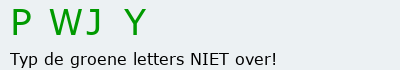 Bevestigingscode