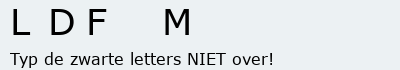 Bevestigingscode