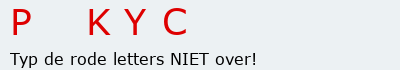 Bevestigingscode