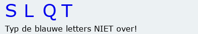Bevestigingscode