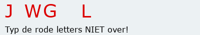 Bevestigingscode