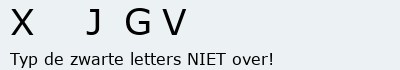 Bevestigingscode