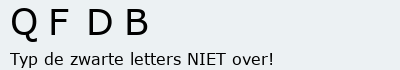 Bevestigingscode