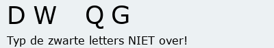 Bevestigingscode