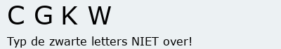 Bevestigingscode