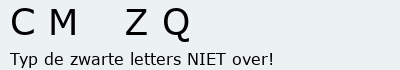 Bevestigingscode
