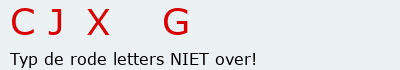 Bevestigingscode